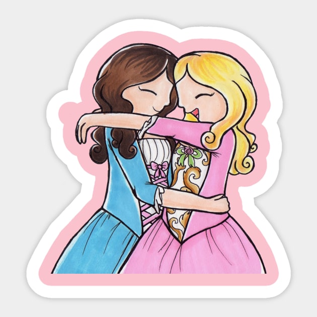 I Am A Girl Like You Sticker by TheRainbowMaiden